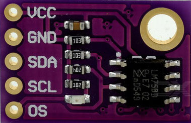 sensor temperatura lm75 i2c