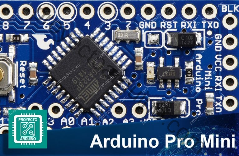 Arduino Pro Mini Características Especificaciones Proyecto Arduino 6242